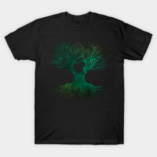 Green Magic Tree Of The World T-Shirt